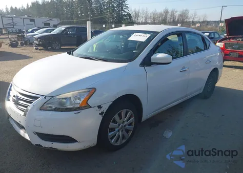 2015 Nissan Sentra Fe+ S/S/Sl/Sr/Sv from USA, damaged, VIN 3N1AB7AP3FY270604